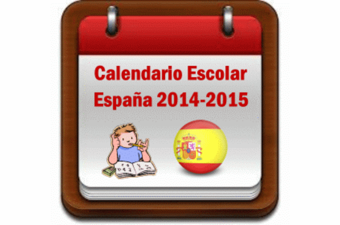 Calendario del curso escolar 2014 - 2015. Comienzo y finalización de clases y días festivos por comunidad